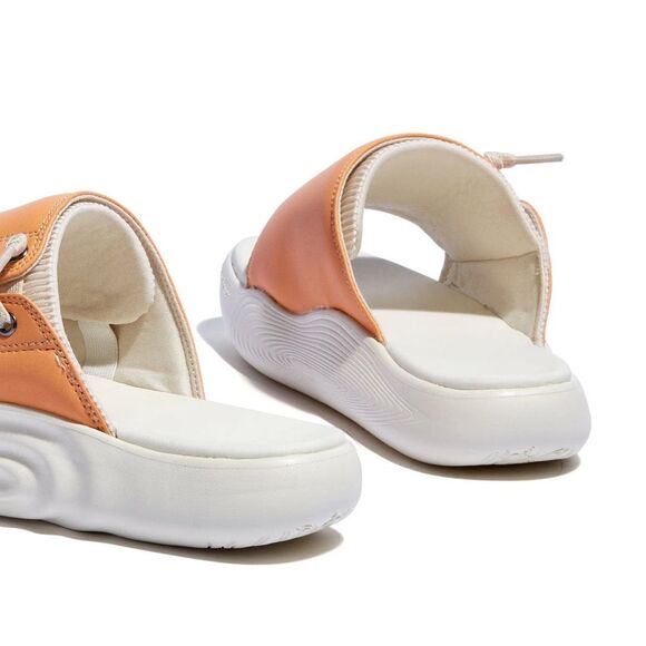 UIN Women's Summer Platform Slide Sandal Travel Shoes (MOCK ORANGE MAHON 2) - Picture 6 of 9